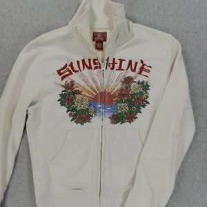 Lucky Brand SUNSHINE Stitched Full Zip Jacket